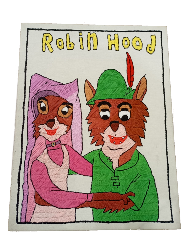 Robin Hood Pärchen - Stickbild, frei