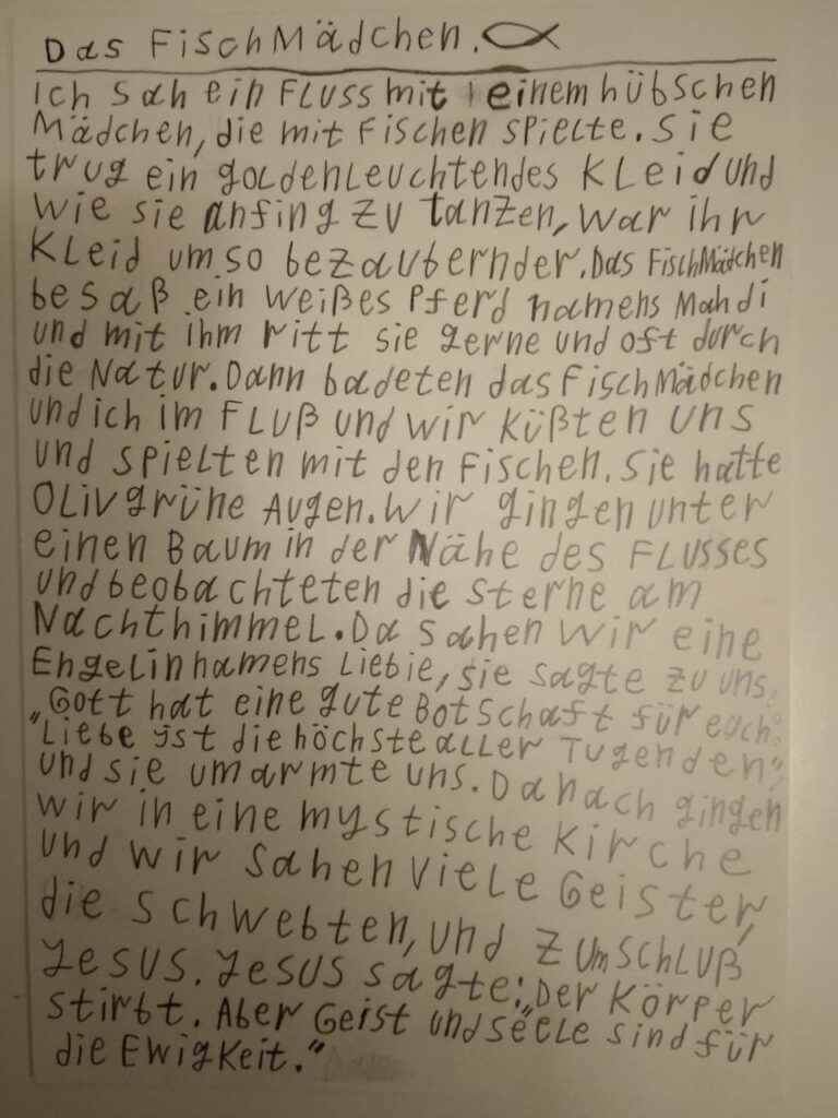 Das Fischmädchen - Text